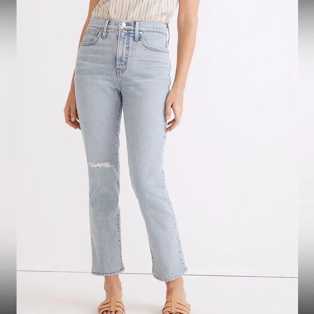 Madewell The Perfect Vintage Crop Jean in Sudbury‎ Wash
